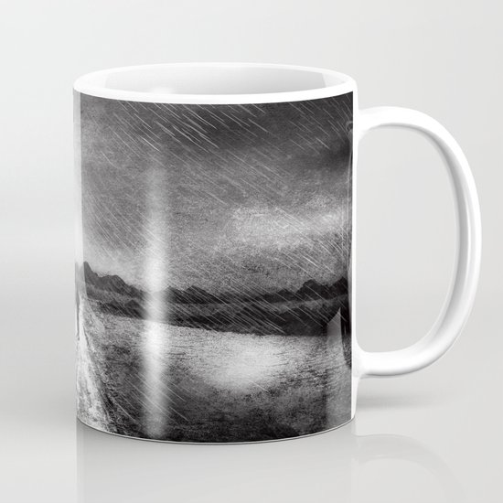 it's raining again (b&w) Mug