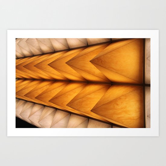 Kyoto spikes Art Print