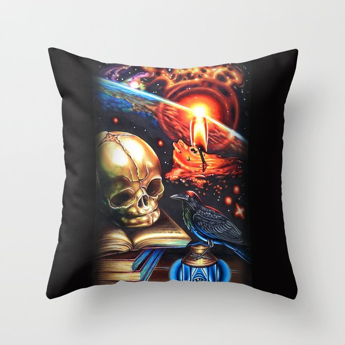 The Right Time Throw Pillow