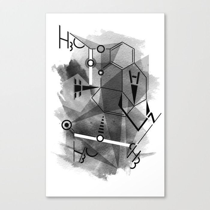 Chemistry W Canvas Print