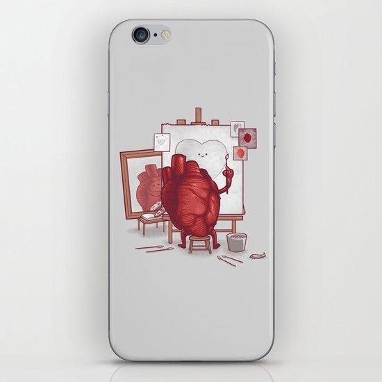 Self Portrait iPhone Skin