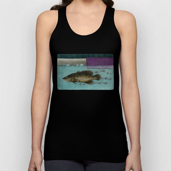A Trail of Bubbles Unisex Tank Top