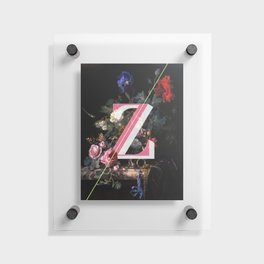 Letter Z Floating Acrylic Print