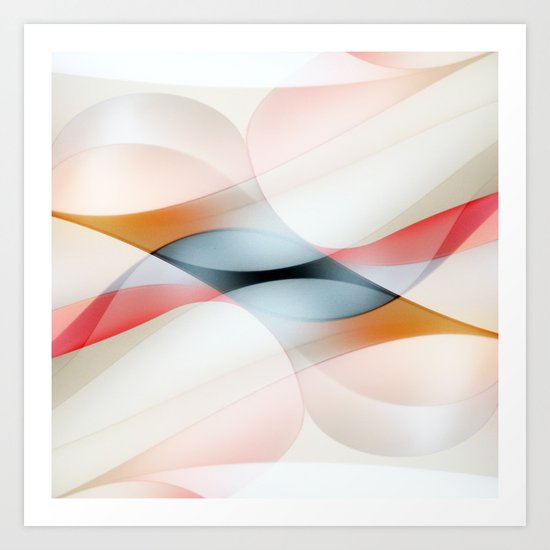 The lines Art Print