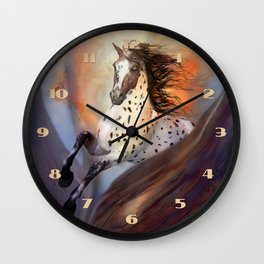 Wild Horse Wall Clock