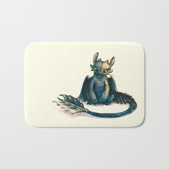 Toothless Bath Mat