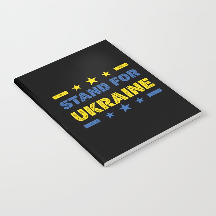 I Stand For Ukraine Notebook
