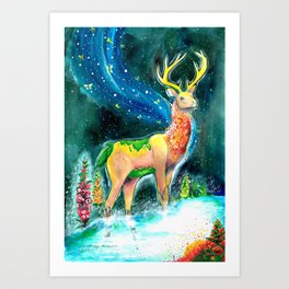 The Forest Lord Art Print