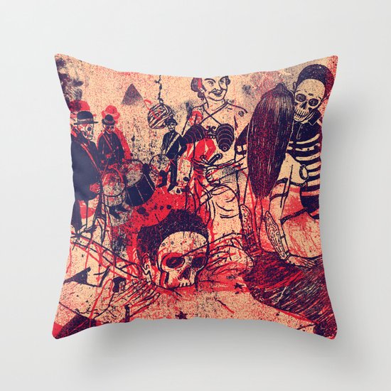 Boom Doom Ka Doom Throw Pillow