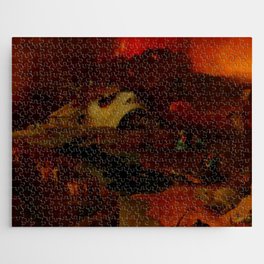 Hieronymus Bosch (follower) "Christ's Descent into Hell" Jigsaw Puzzle