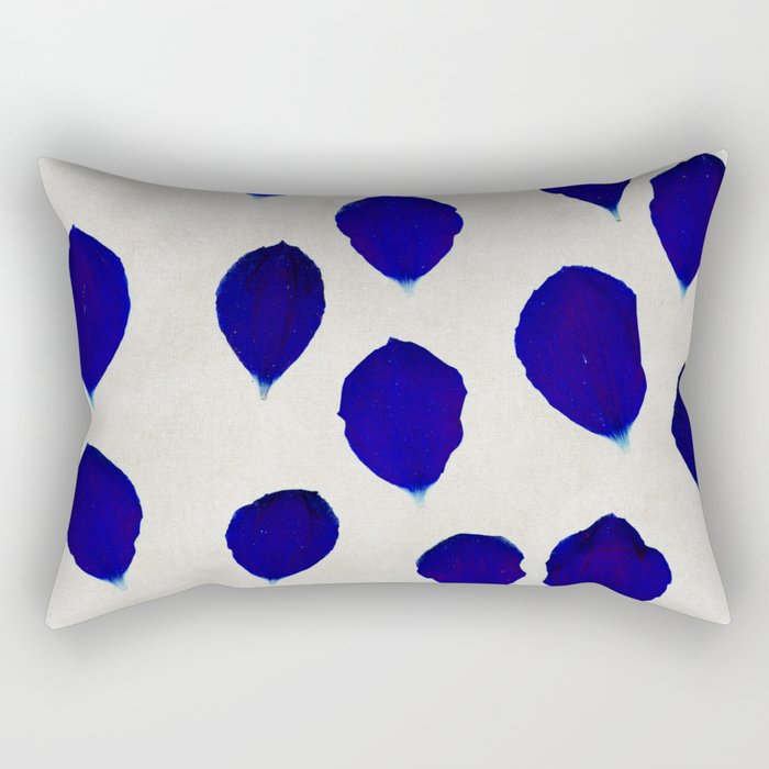 blue blossom Rectangular Pillow