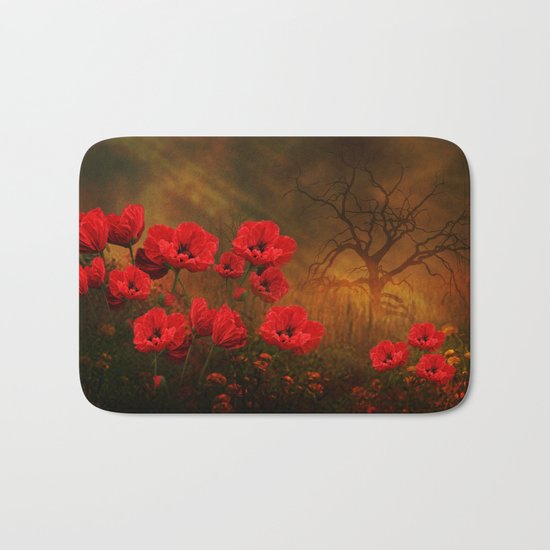 Poppy Love Bath Mat