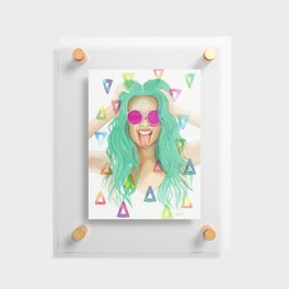 Show Your True Colours Floating Acrylic Print