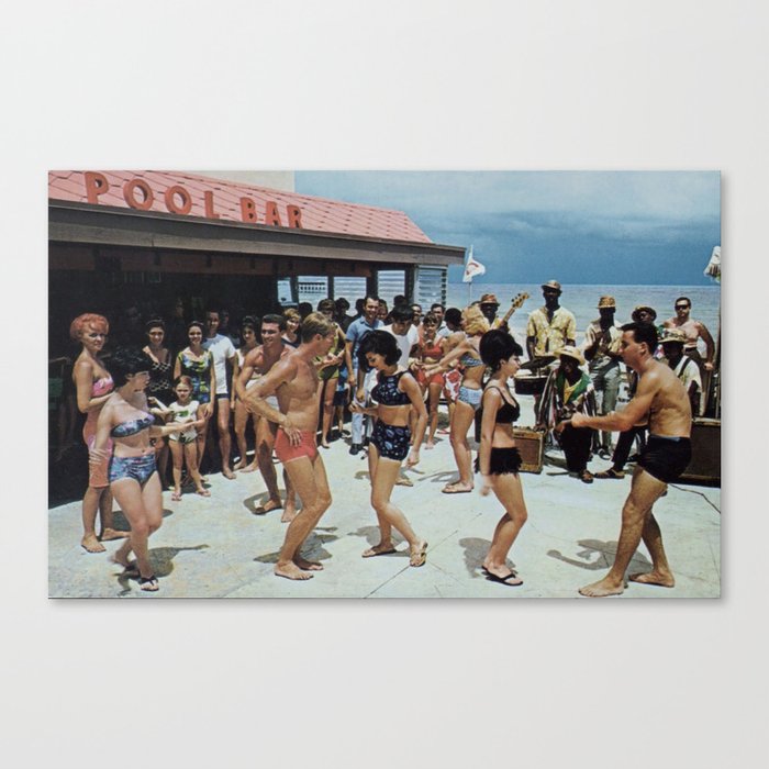 Beach Party 2 Canvas Print