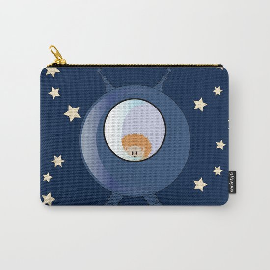 Hedgehog in space. Carry-All Pouch