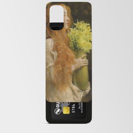 Spring Flowers by Lawrence Alma-Tadema Android Card Case