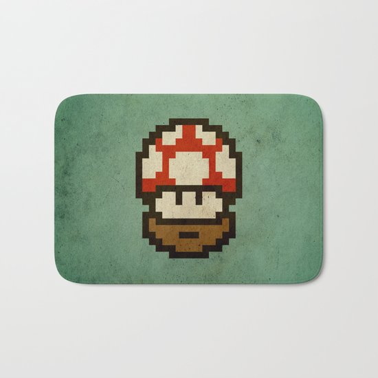 Bearded mushroom Bath Mat