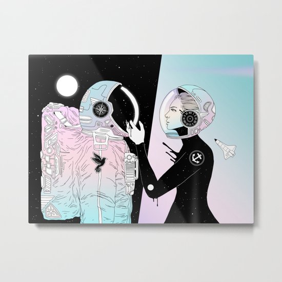 I Found a Place for Us (Summer Pastel) Metal Print