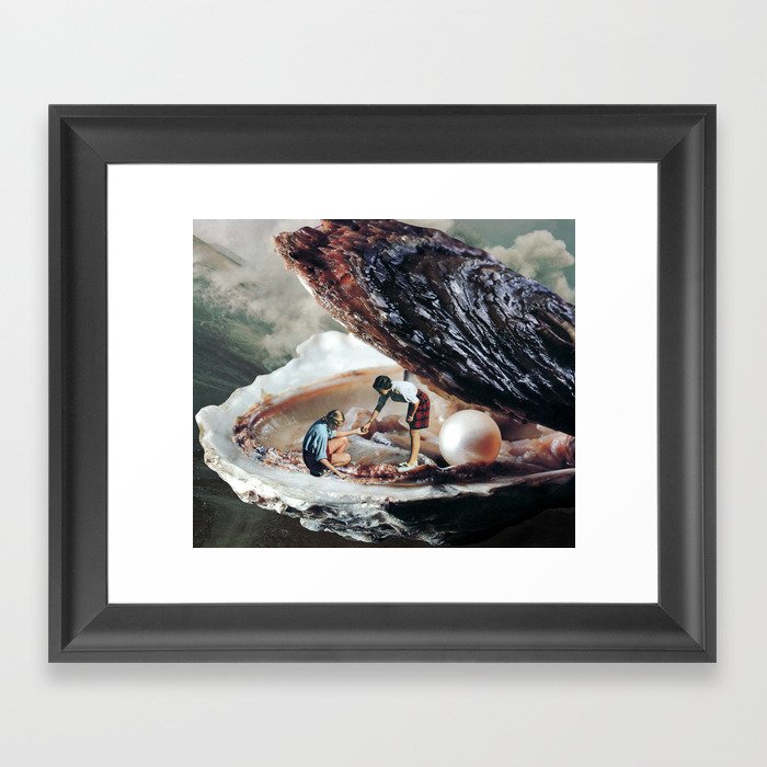 SHELLTER by Beth Hoeckel Framed Art Print