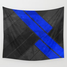 Touch Of Color - Blue Wall Tapestry