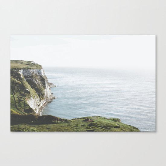 White Cliffs of Dover (full) Canvas Print