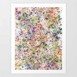 Abstract Artwork Colourful #7 Art Print