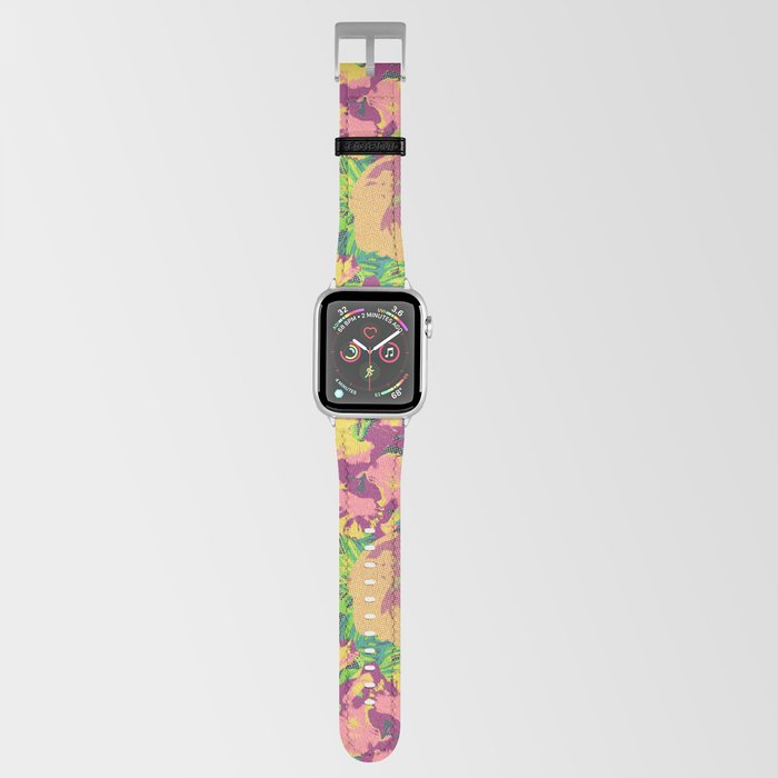 Neon Tropical Apple Watch Band