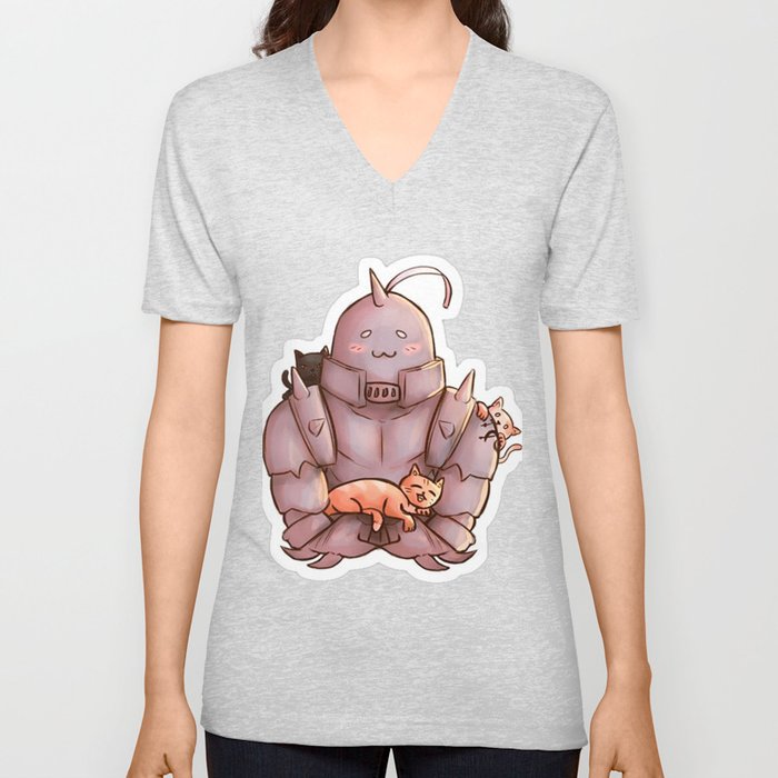 Fullmetal Alchemist 17 V Neck T Shirt