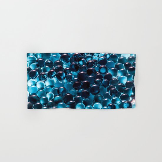 Blue sphere Hand & Bath Towel