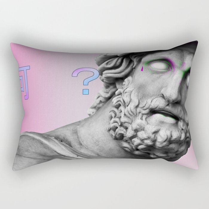 Vaporwave Rectangular Pillow