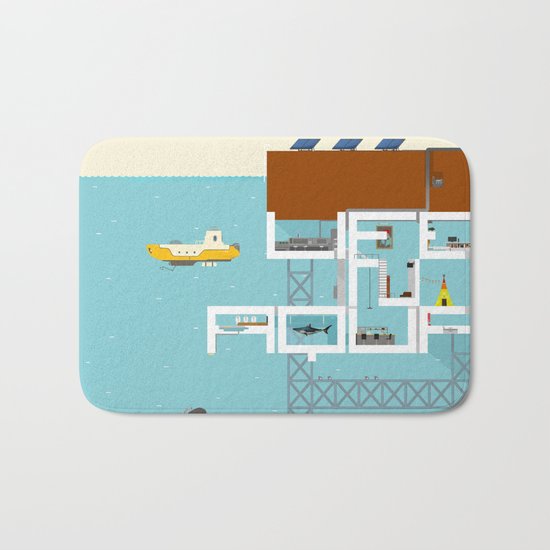 LIFE IN AQUA Bath Mat