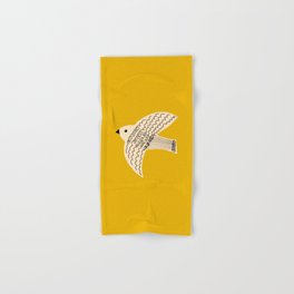 Yellow starling Hand & Bath Towel
