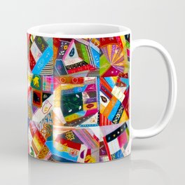 Quilt Top Crazy Pattern Coffee Mug
