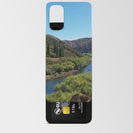 Argentina Photography - Blue River Going Through The Dry Savannah Android Card Case