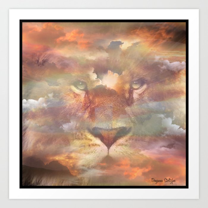 The Lion Of Judah Art Print By Dwyannastoltzfus Society6 Print and trace and get creative. the lion of judah art print by dwyannastoltzfus