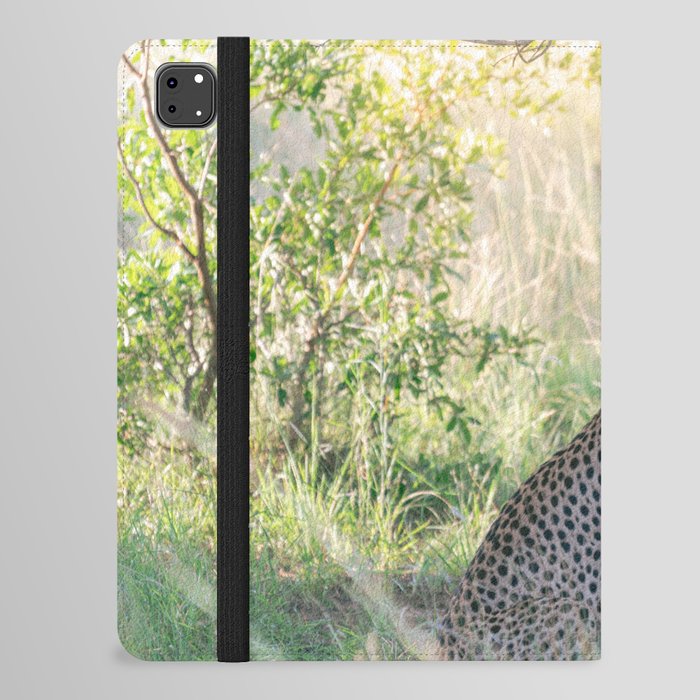 Cheetah wildlife | Travel Photography | South Africa iPad Folio Case
