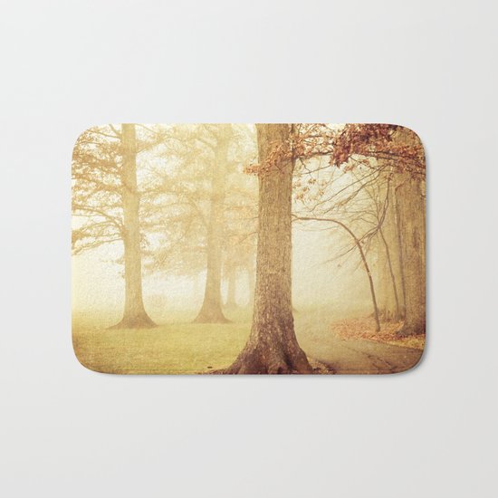 I Heard Whispering in the Woods Bath Mat