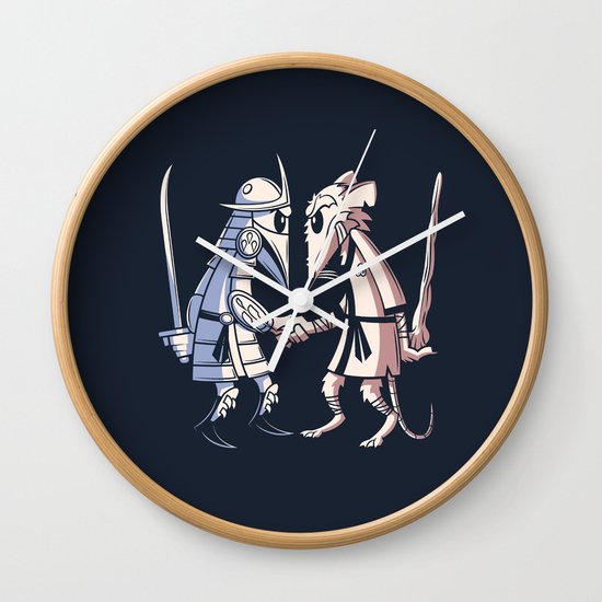 Sensei vs Sensei Wall Clock