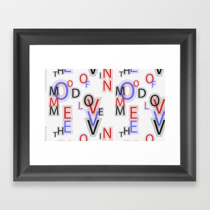 Mood of Love Framed Art Print