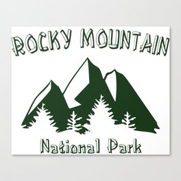 Rocky Mountain National Park Colorado Canvas Print