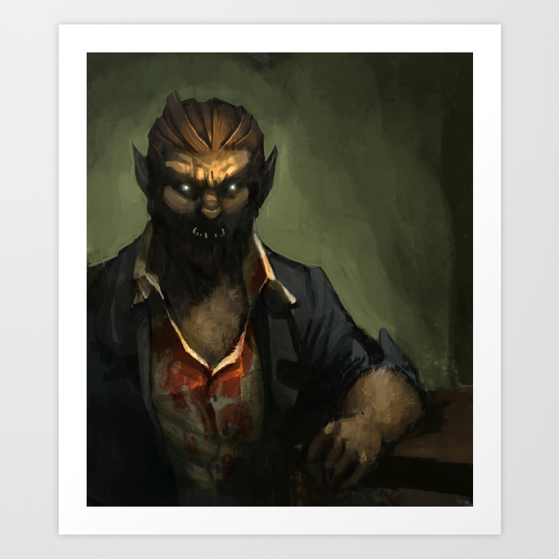 wolfman art