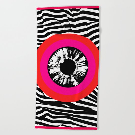 All seeing and stuff Beach Towel