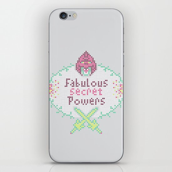 Masters Of X-Stitch iPhone Skin