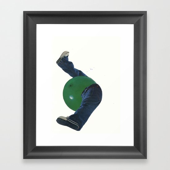 kickball Framed Art Print