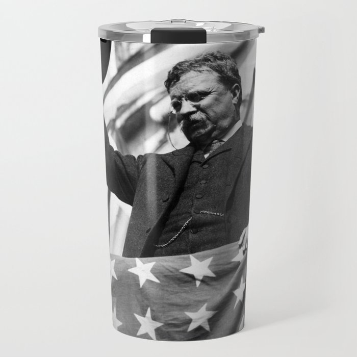 Theodore Roosevelt On His Tour Through New Jersey - 1912 Travel Mug