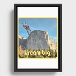 dream big Framed Canvas
