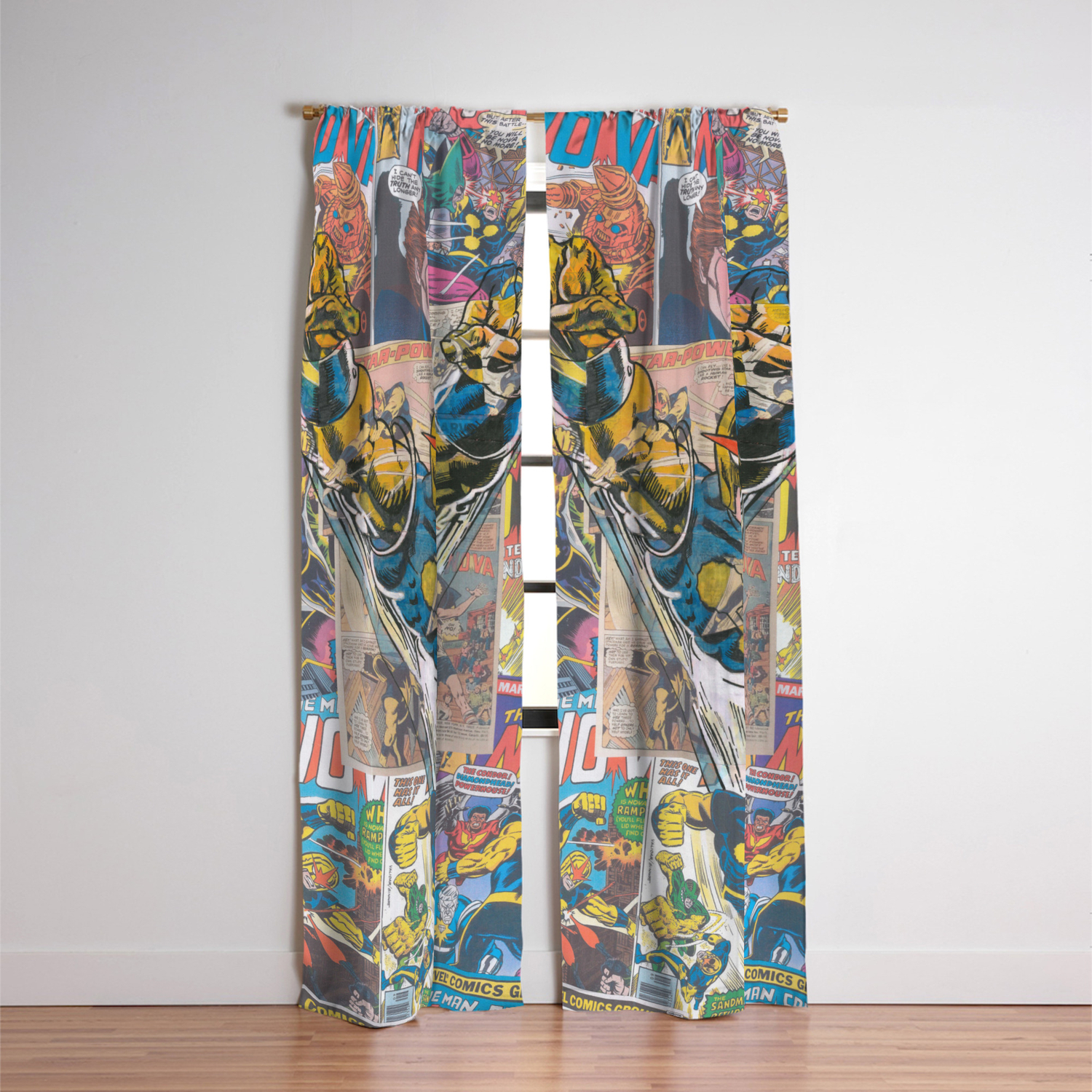 Nova Comic Art Blackout Curtain By Ohmyseeds Society6