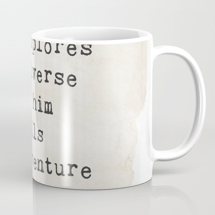 Edwin Hubble quote Coffee Mug