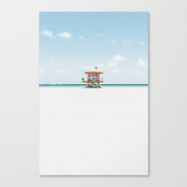 Miami Beach Lifeguard Canvas Print