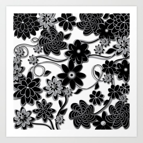 Black Beauty Art Print
